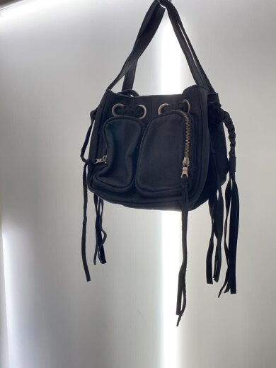 商品画像：ショルダーバッグ/レザー/BLK 2