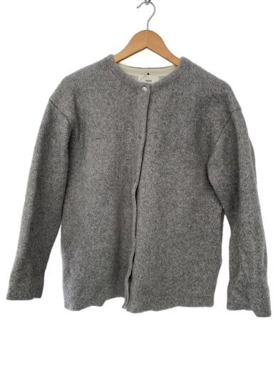 商品画像：ニットコート/24AW/36/ポリエステル/GRY/316-25-0371/フォックス混// 1