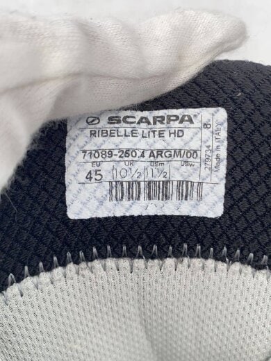 画像：SCARPAハイカットスニーカー/--/BLK/スウェード7