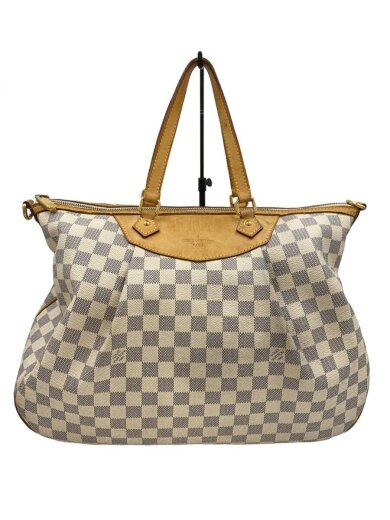 商品画像：シラクーサGM_ダミエ・アズール_WHT/PVC/WHT 1