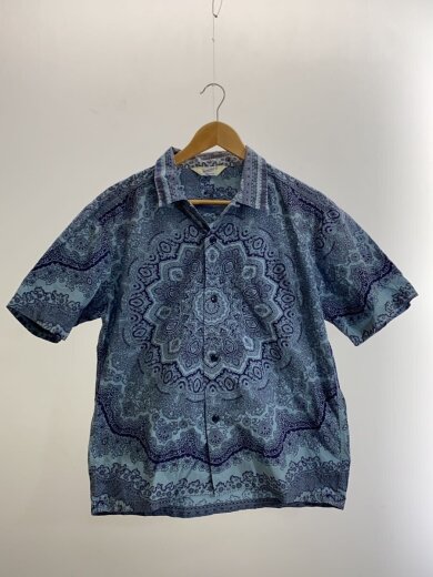 商品画像：半袖シャツ/S/コットン/NVY/ペーズリー 1