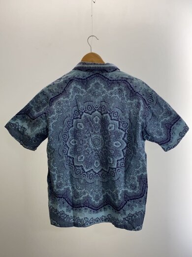 商品画像：半袖シャツ/S/コットン/NVY/ペーズリー 2