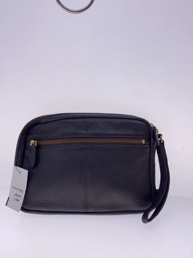 商品画像：ポーチ/レザー/BRW/無地 3