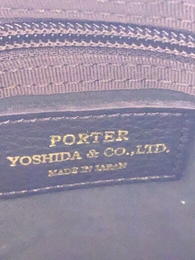 商品画像：ポーチ/レザー/BRW/無地 5