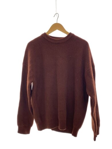 商品画像：ニット・セーター(厚手)/XL/ウール/BRW/TTT-KT02 1