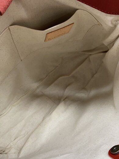 商品画像：ショルダーバッグ/レザー/RED 6