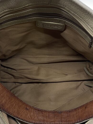 商品画像：GARBO/ハンドバッグ/レザー/BEG/ヨゴレ 6