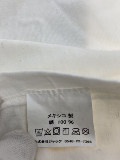 商品画像：Tシャツ/XL/コットン/WHT 4
