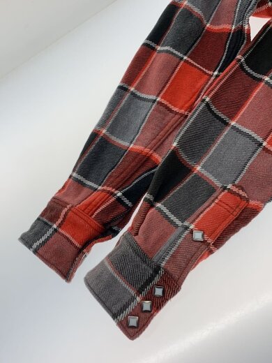 商品画像：ネルシャツ/16/コットン/RED/チェック/250 5