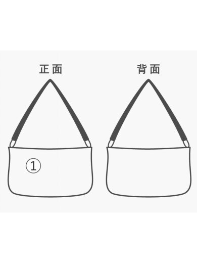 商品画像：トートバッグ/レザー/BRD/無地/77829// 8