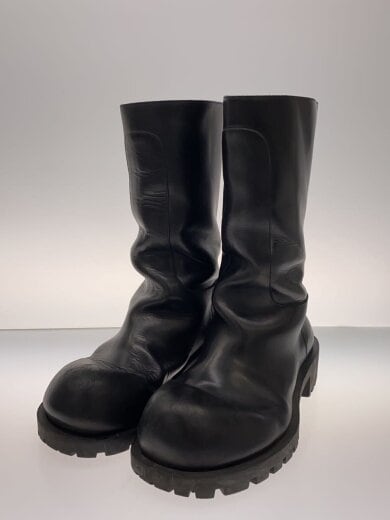 商品画像：HUMMER LEATHER BOOTS/ブーツ/43/BLK/レザー/712810// 2