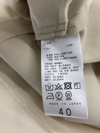 商品画像：半袖ワンピース/40/ポリエステル/BEG/無地/20-040-938-1061-1-0// 4