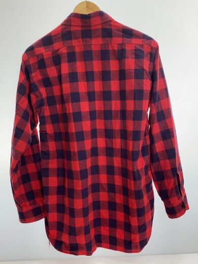 商品画像：長袖シャツ/1/コットン/RED/チェック// 2
