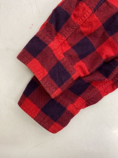 商品画像：長袖シャツ/1/コットン/RED/チェック// 6