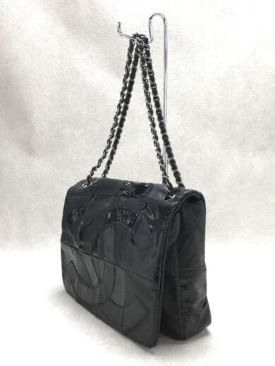 画像：CHANELチョコバー/チェーン/ココマーク/ショルダーバッグ/レザー/ブラック2