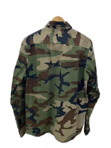 商品画像：長袖シャツ/M/コットン/GRN 2