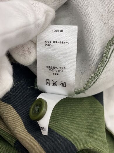 商品画像：長袖シャツ/M/コットン/GRN 5