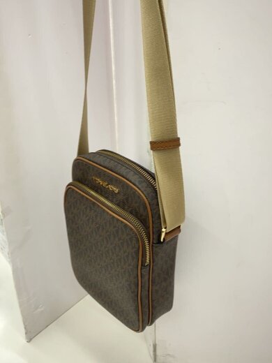 商品画像：ショルダーバッグ/フェイクレザー/BRW/総柄/35H9GTVC1B 2