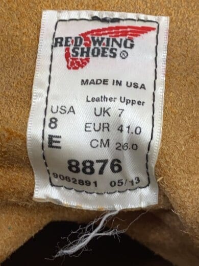 商品画像：レースアップブーツ/26cm/BRW/レザー/8876 5