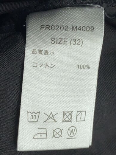 商品画像：Two-tuck Wide Tapered Pants/ストレートパンツ/32/コットン/FR0202-M4009 5