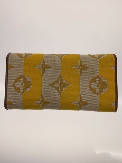 商品画像：ポルト・フォイユ・カプシーヌ_モノグラム・ストライプ/--/YLW/レディース 2