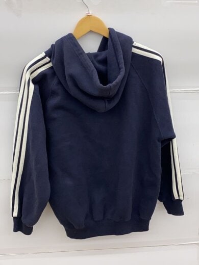 商品画像：ジップパーカー/S/コットン/NVY/無地 2