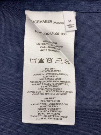 商品画像：ジップアップブルゾン/ブルゾン/M/ポリエステル/NVY/タグ付/PCM1OS02APL001088 4