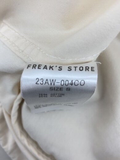 商品画像：ミリタリージャケット/S/コットン/IVO/無地/23AW-004CO 3