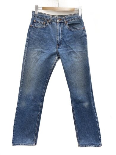 商品画像：505/ストレートパンツ/32/デニム/IDG/USA製/ボタン裏525/JL-001 1