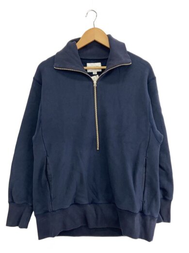 商品画像：Half-Zip Pullover Sweatshirt/スウェット/36/コットン/NVY/CS01234// 1