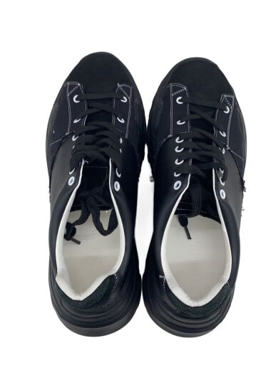 商品画像：leather combi secretsole sneakers/ローカットスニーカー/L/BLK/フェイクレザー// 3