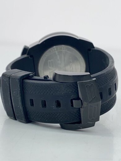 商品画像：クォーツ腕時計/アナログ/ラバー/BLK/BLK 5