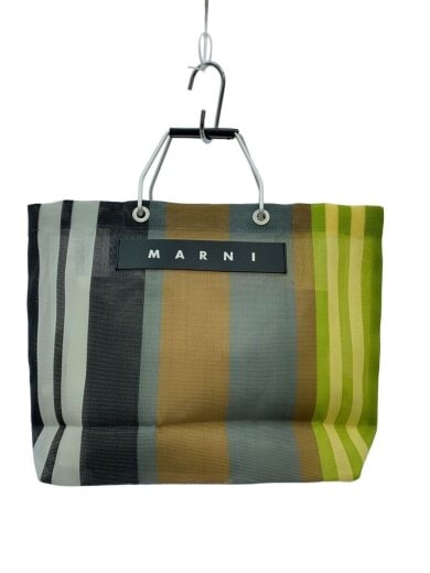 商品画像：トートバッグ/--/マルチカラー/ストライプ/SHMHR08A01 TN296 STW20 1