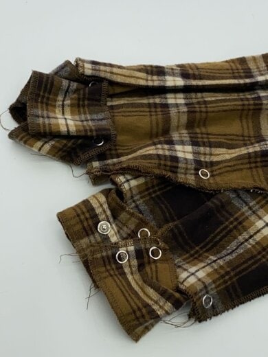 商品画像：長袖シャツ/L/コットン/CML/チェック/MTR-3374 6