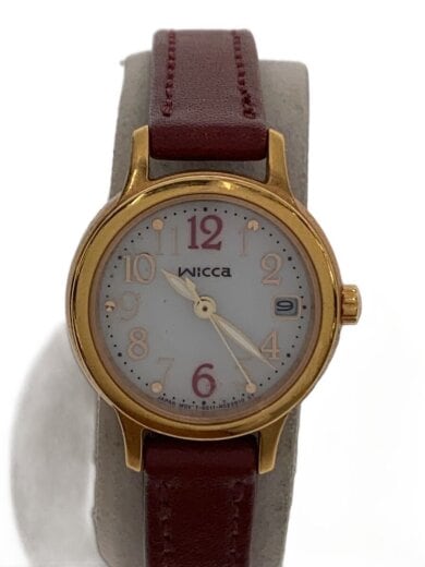 商品画像：クォーツ腕時計/アナログ/WHT/BRD 1