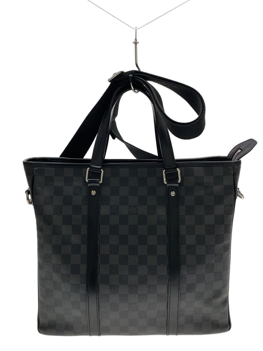 LOUIS VUITTON / タダオPM_ダミエ・グラフィット/PVC/BLK