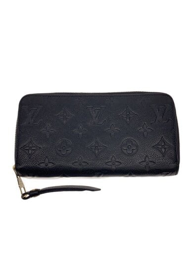 商品画像：ジッピー・ウォレット_モノグラム・アンプラント/レザー/BLK/レディース 1