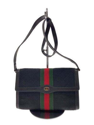 商品画像：GGキャンパス シェリーライン゛/コットン/BLK/2509-350 1