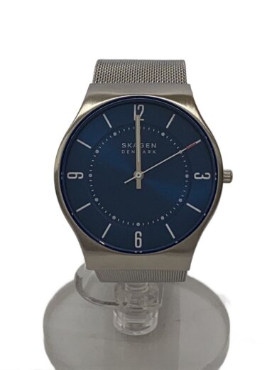 商品画像：クォーツ腕時計/アナログ/ステンレス/BLU/SLV/SKW6830 1