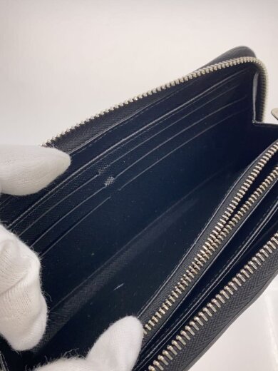 商品画像：ジッピー・ウォレット_エピ/レザー/BLK/無地/メンズ 6