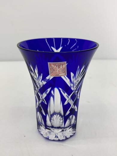 商品画像：グラス/2点セット/すみだ江戸切子館 ペア朝顔グラス 四割剣矢来 7