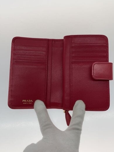 商品画像：2つ折り財布/--/PNK/無地/レディース 4