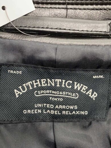 商品画像：レザージャケット・ブルゾン/S/ポリエステル/3225-199-2473 3