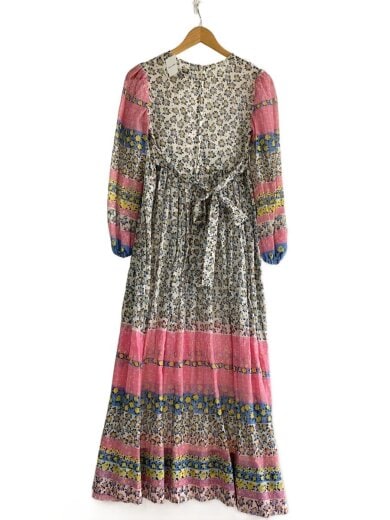 商品画像：長袖ワンピース/--/コットン/マルチカラー/花柄 2