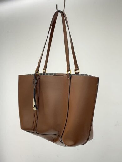 商品画像：トートバッグ/フェイクレザー/BRW/無地/80089348-4 2