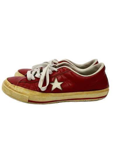 商品画像：ローカットスニーカー/--/RED/レザー 1