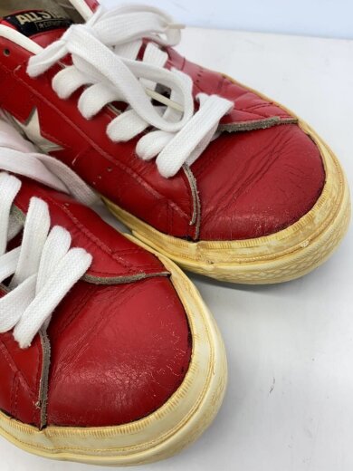 商品画像：ローカットスニーカー/--/RED/レザー 6