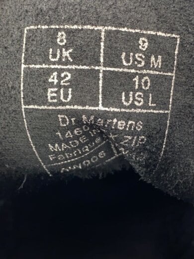 商品画像：レースアップブーツ/UK8/BLK/AW006// 5