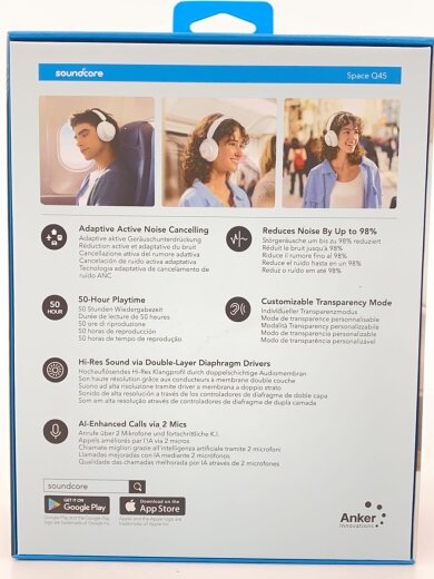 商品画像：ヘッドホン Soundcore Space Q45 A3040021 [ホワイト]// 9