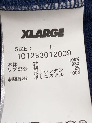 商品画像：ジップパーカー/L/コットン/NVY/無地/101233012009 5